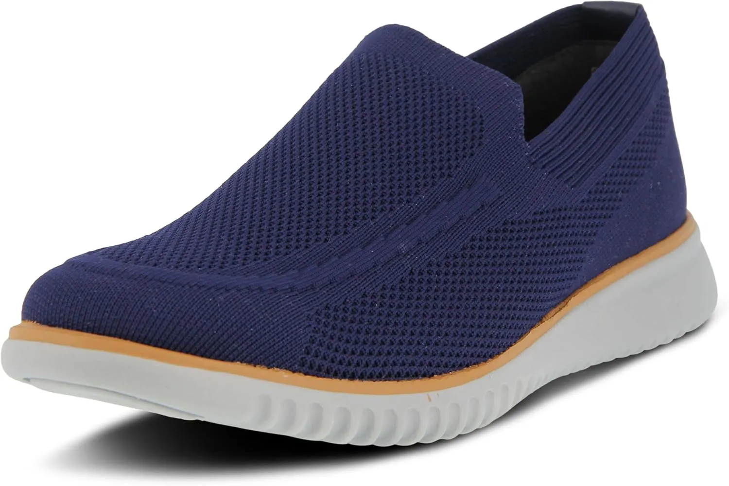 Spring Step Anders Mens Slip-On Shoes - Comfortable Loafer Shoes with Full Length Insole - Lightweight Casual Loafers for Men