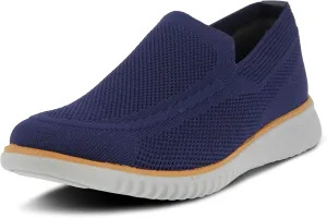Spring Step Anders Mens Slip-On Shoes - Comfortable Loafer Shoes with Full Length Insole - Lightweight Casual Loafers for Men