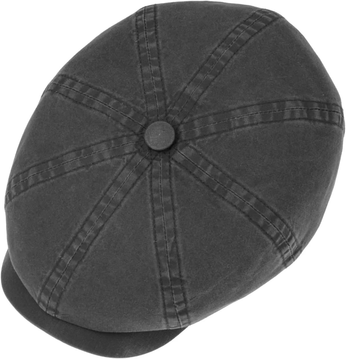 Stetson Kids Hatteras Newsboy Cap for Cotton Cap Flat with Peak Spring Summer