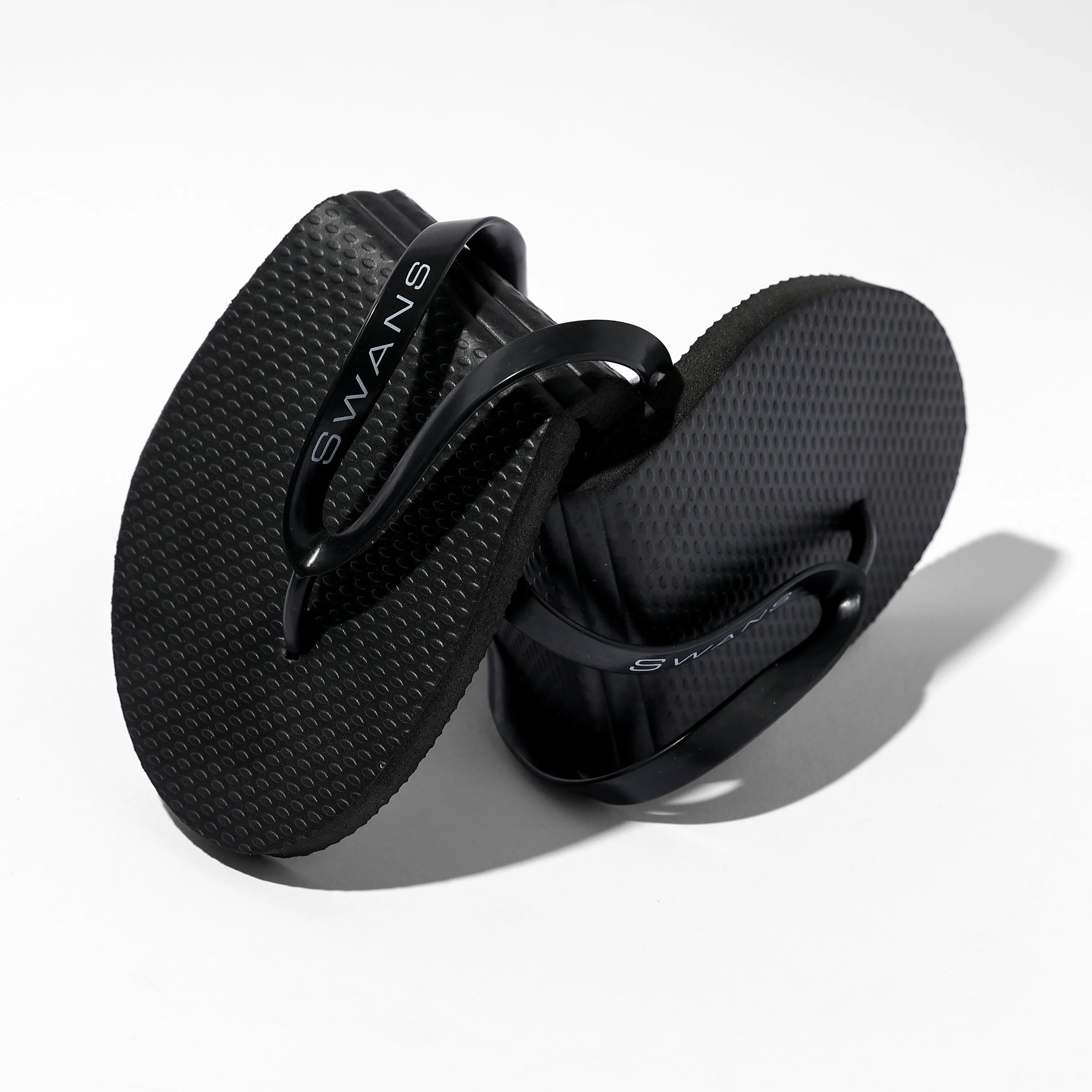 SWANS FOLDABLE FLIP FLOP- BLACK