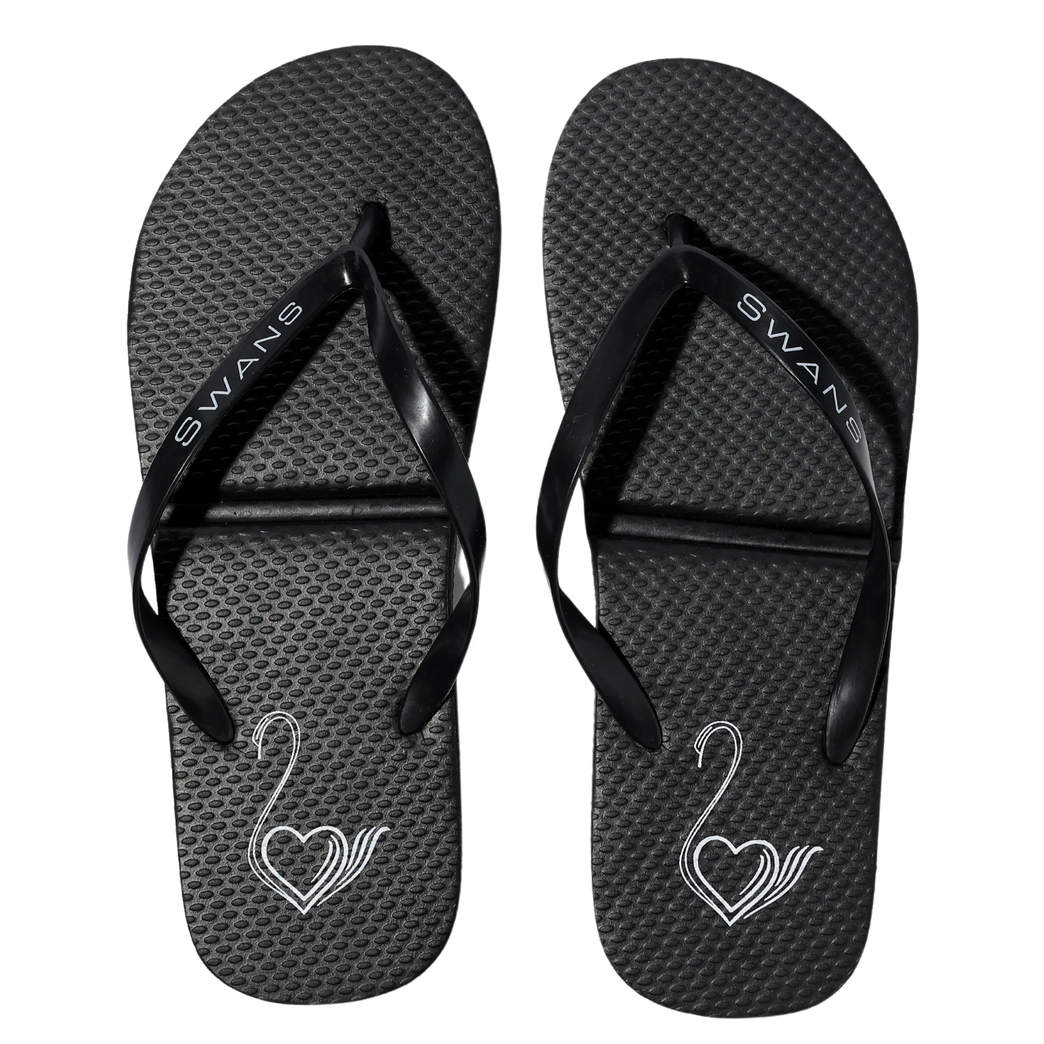 SWANS FOLDABLE FLIP FLOP- BLACK