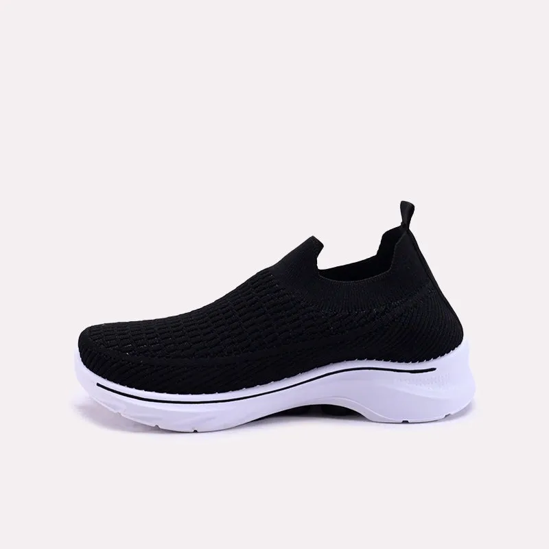 Taliah Black Slip On Sneakers 0440759