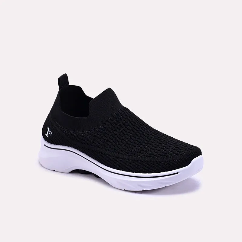 Taliah Black Slip On Sneakers 0440759