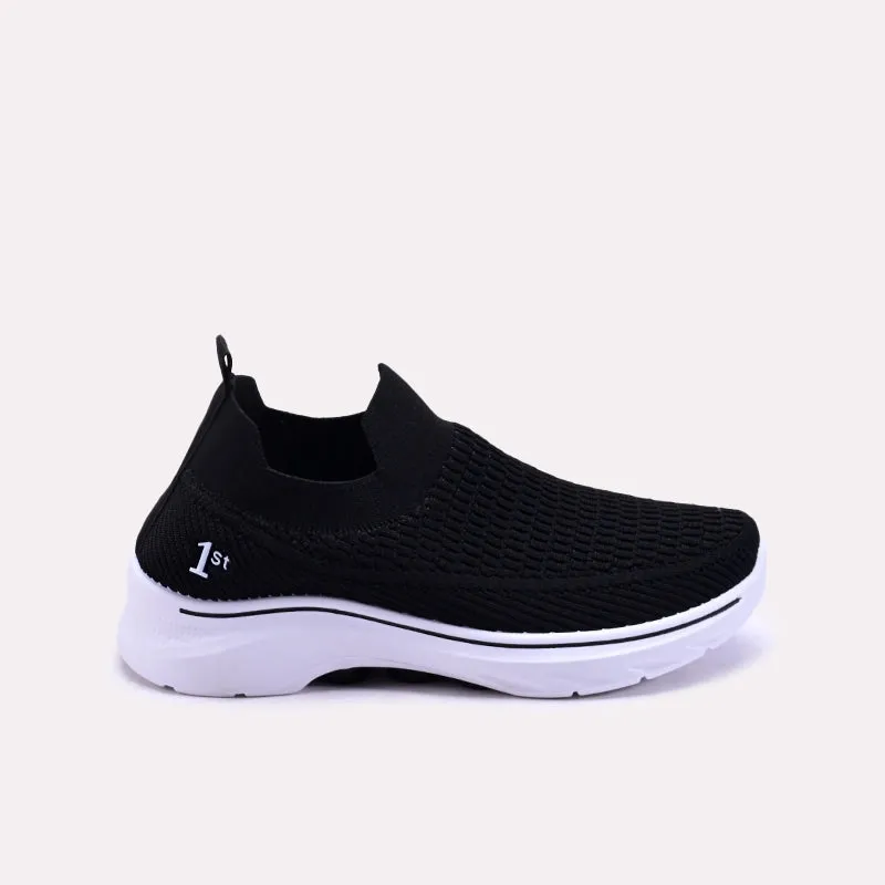 Taliah Black Slip On Sneakers 0440759