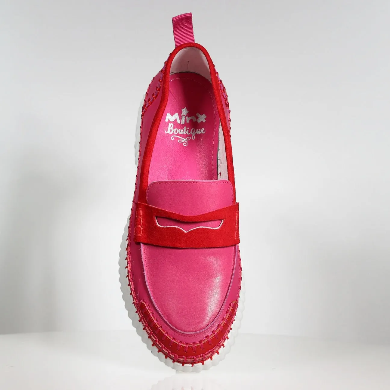Tide Slip-on - Red/Hot Pink