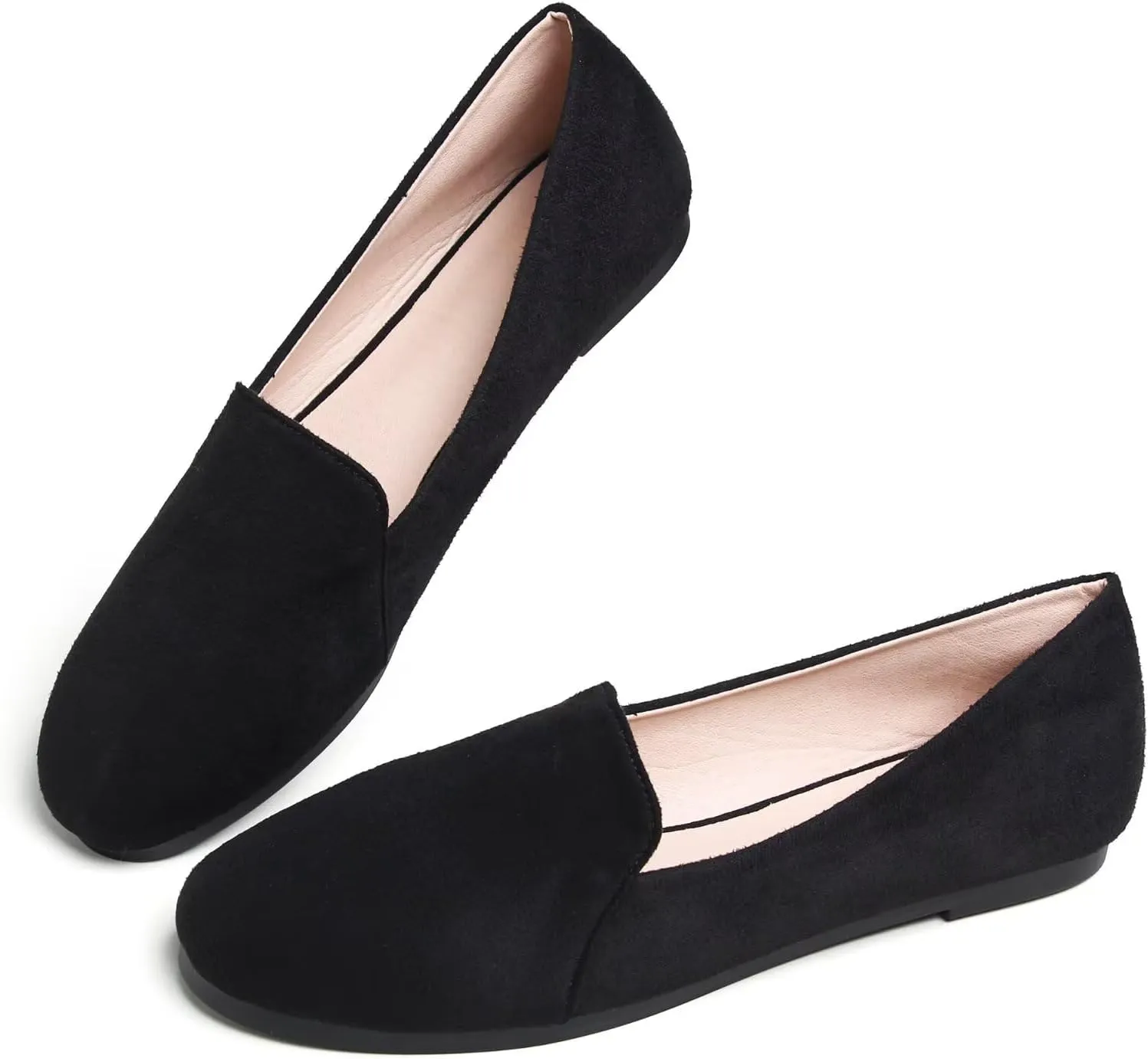 TN TANGNEST Slduv7 Women's Fashion Ballet Flats Pointed Comfortable Slip on Flat Dress Shoes