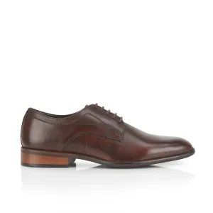 Todd Men's Derby Shoes - Brown