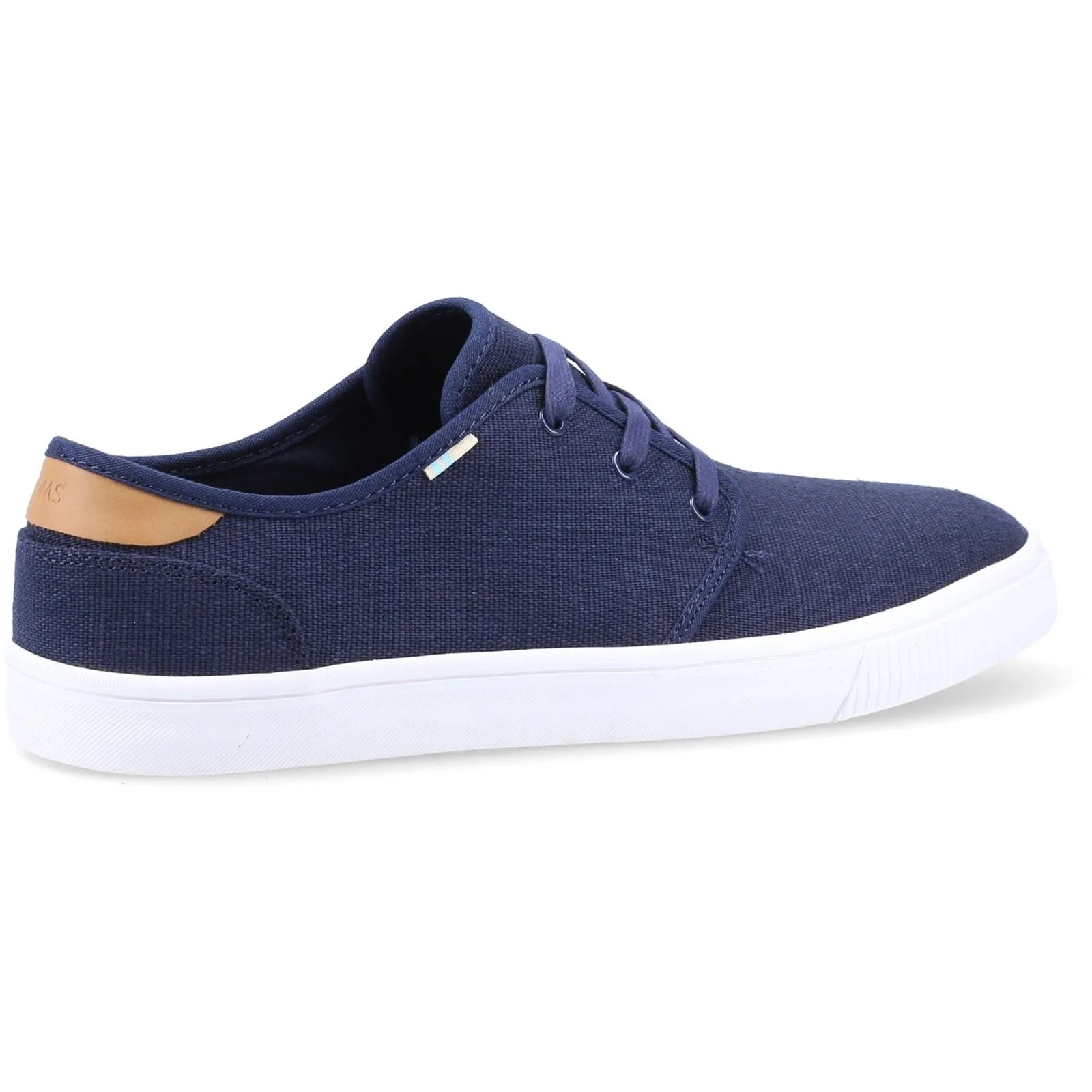TOMS Men's Carlo Sports in Navy Heritage Canvas