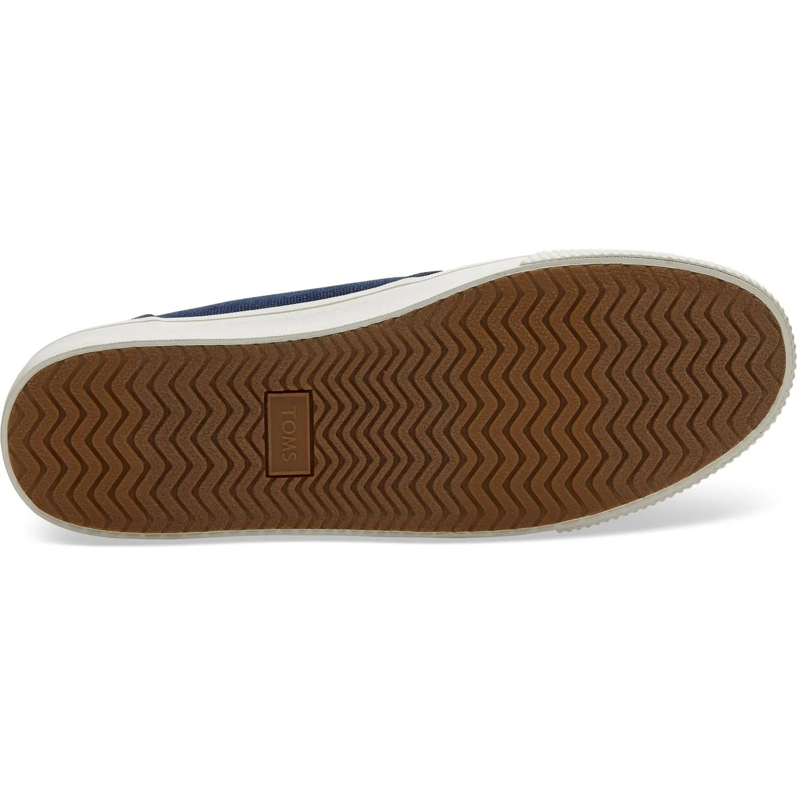 TOMS Men's Carlo Sports in Navy Heritage Canvas