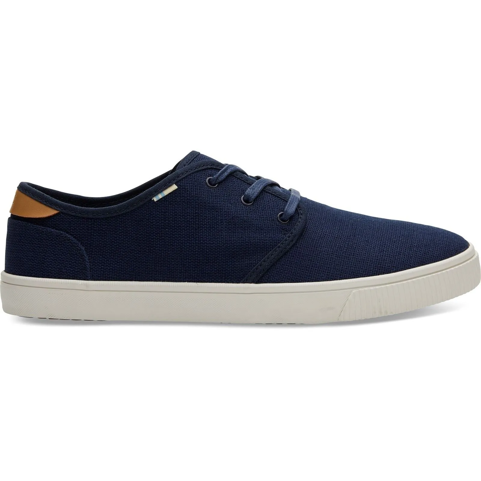 TOMS Men's Carlo Sports in Navy Heritage Canvas