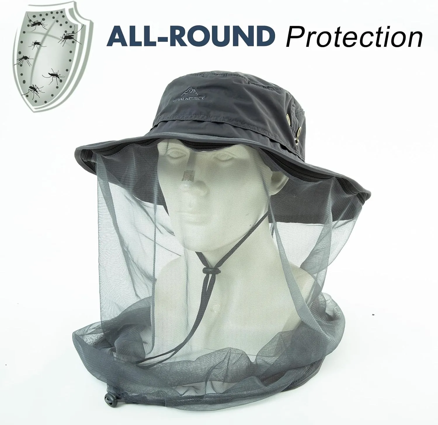TOP-EX Waterproof Rain XL XXL Large Size Oversized Mens Sun Hats Fishing Bucket Boonie Beach UV Protection Wide Brim