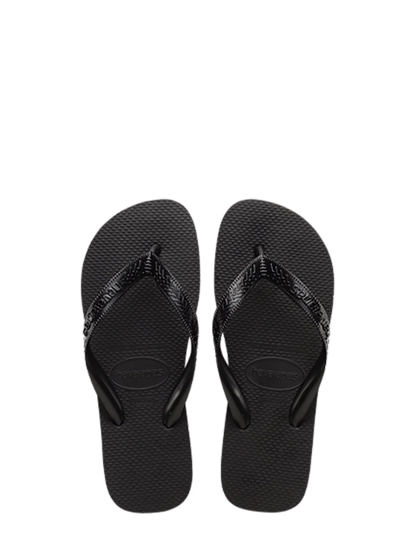 Top flip-flops, black