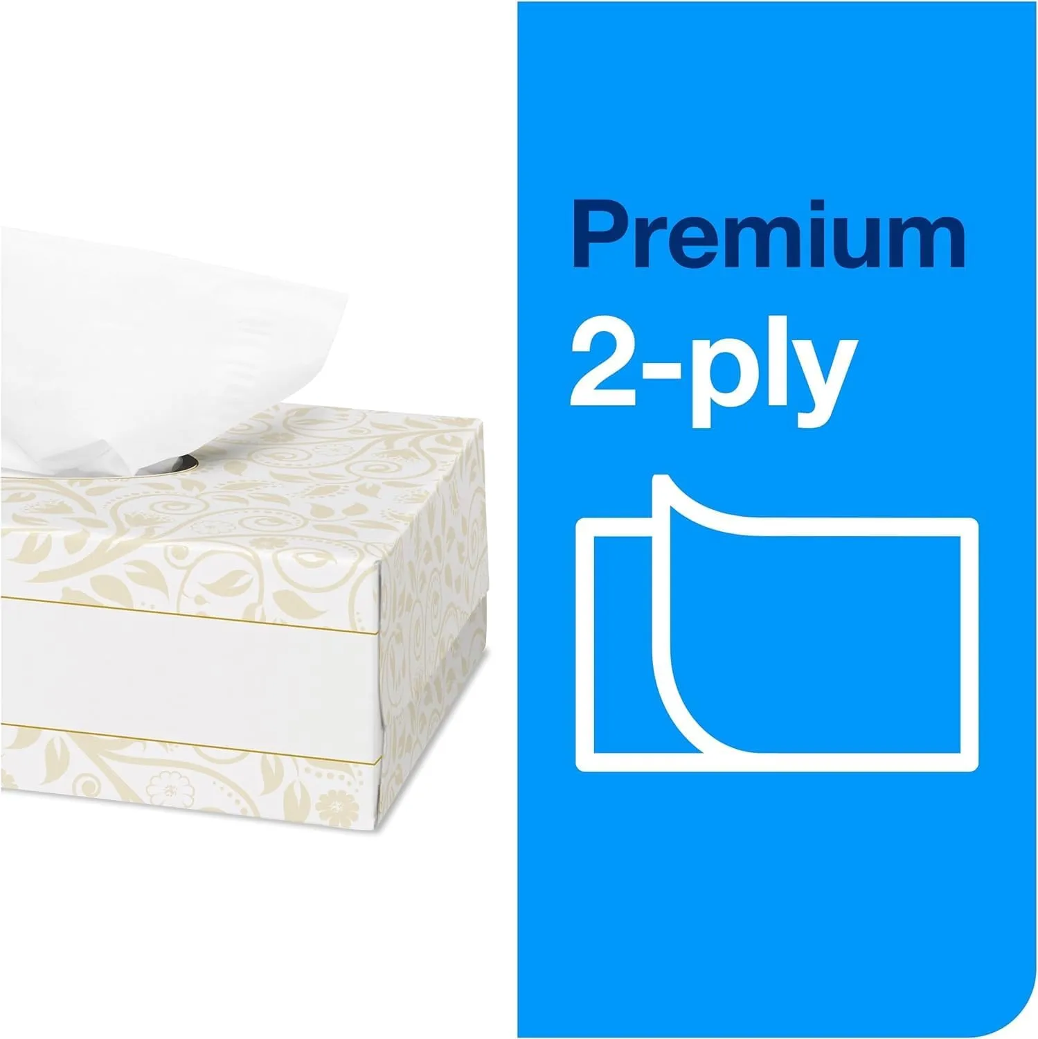 Tork Advanced Facial Tissue White Soft, Gentle 2-Ply, F1 Dispenser Compatible 30 Boxes x 100 Tissues (TF6810)