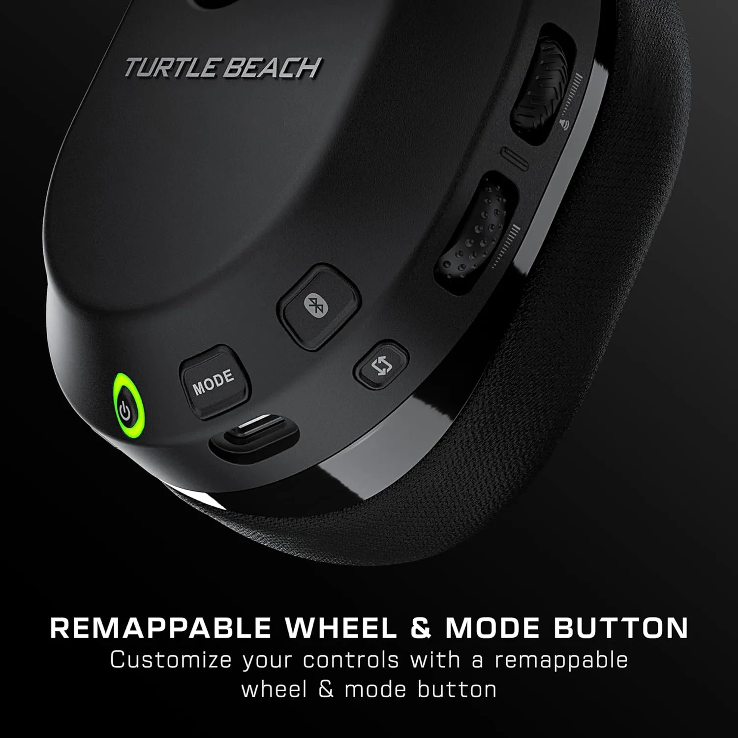 Turtle Beach Stealth 600 Wireless Multiplatform Amplified Gaming Headset for PC, PS5, PS4, & Mobile – Bluetooth, 80-Hr Battery, Noise-Cancelling Flip-to-Mute Mic, Waves 3D Audio –Black