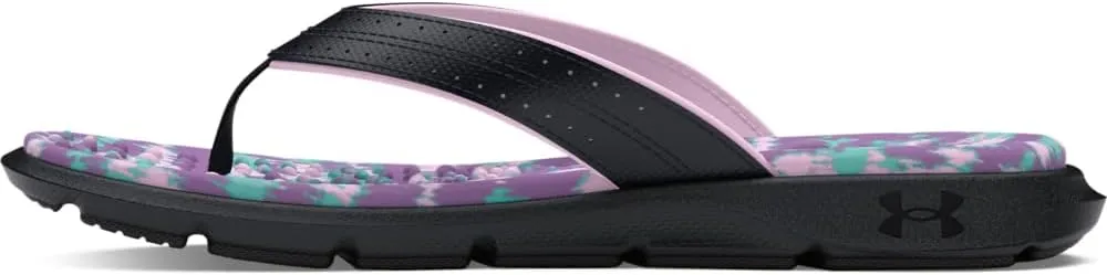 Under Armour Girls' Ignite Pro Marbella Graphic Flip-Flop