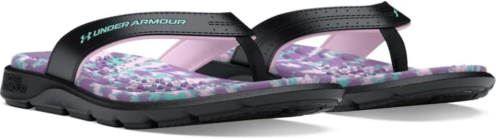 Under Armour Girls' Ignite Pro Marbella Graphic Flip-Flop