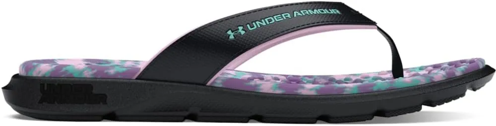 Under Armour Girls' Ignite Pro Marbella Graphic Flip-Flop