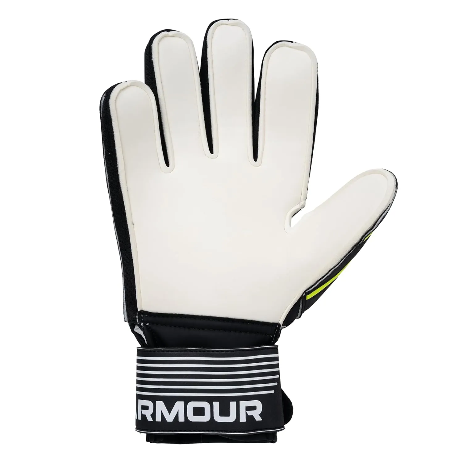 Under Armour UA Magnetico Pro Goalkeeper Gloves Black/High Vis Yellow 9
