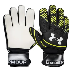 Under Armour UA Magnetico Pro Goalkeeper Gloves Black/High Vis Yellow 9