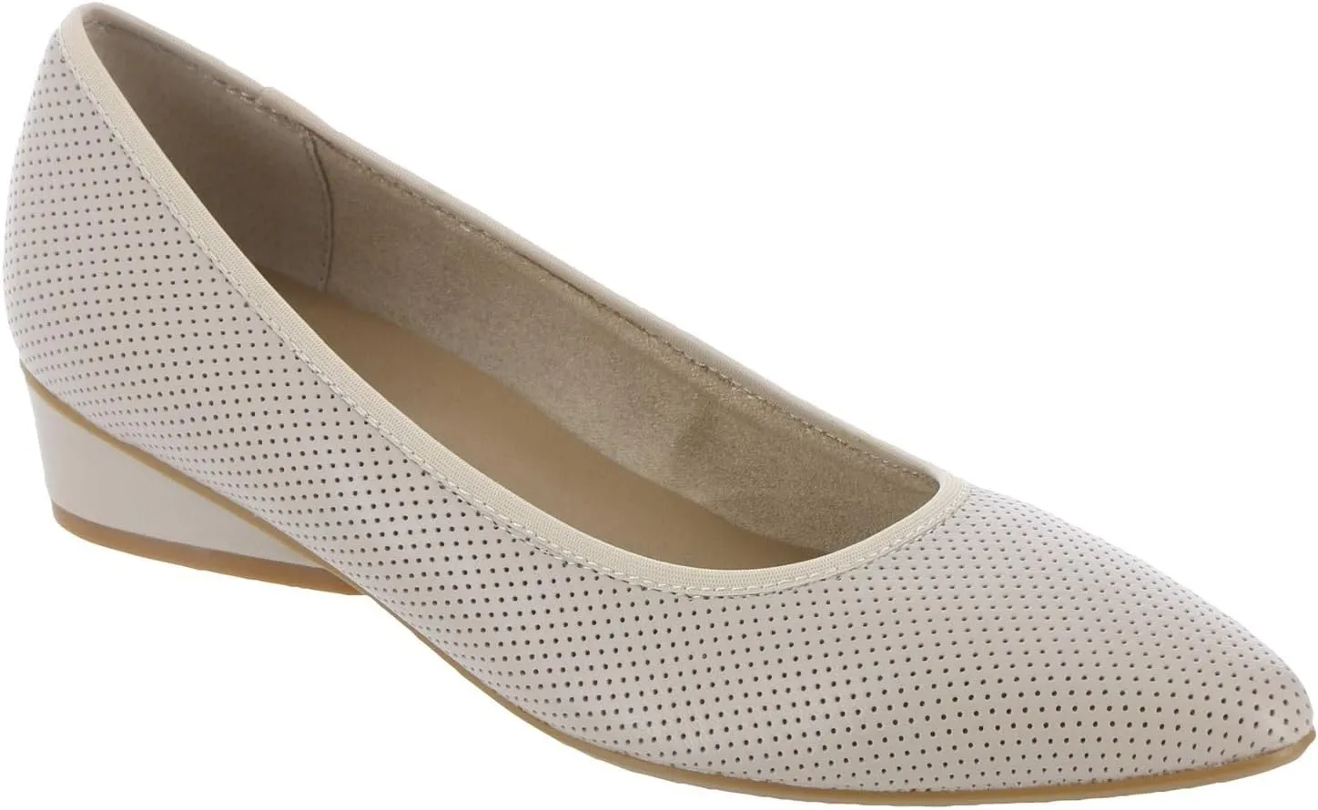VANELi Womens Fiona Faux Leather Flat Shoes