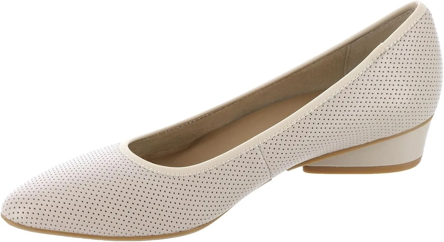 VANELi Womens Fiona Faux Leather Flat Shoes