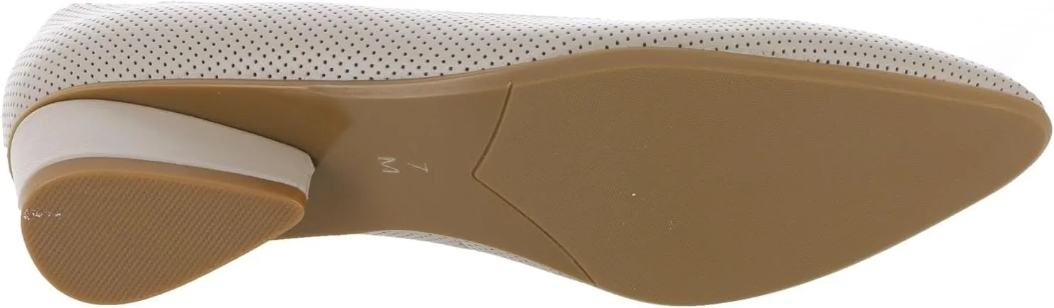 VANELi Womens Fiona Faux Leather Flat Shoes
