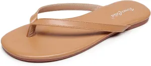 VenusCelia Women's Colorful Wide Flip Flop