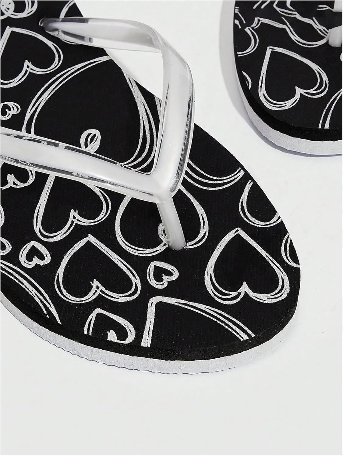Verdusa Women's T-Strap Thong Flat Sandals Square Toe Slip On Flip Flops