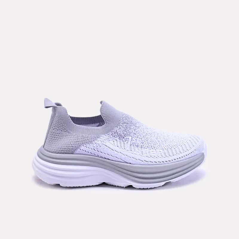 Vionette Gray Slip On Sneakers 0440760