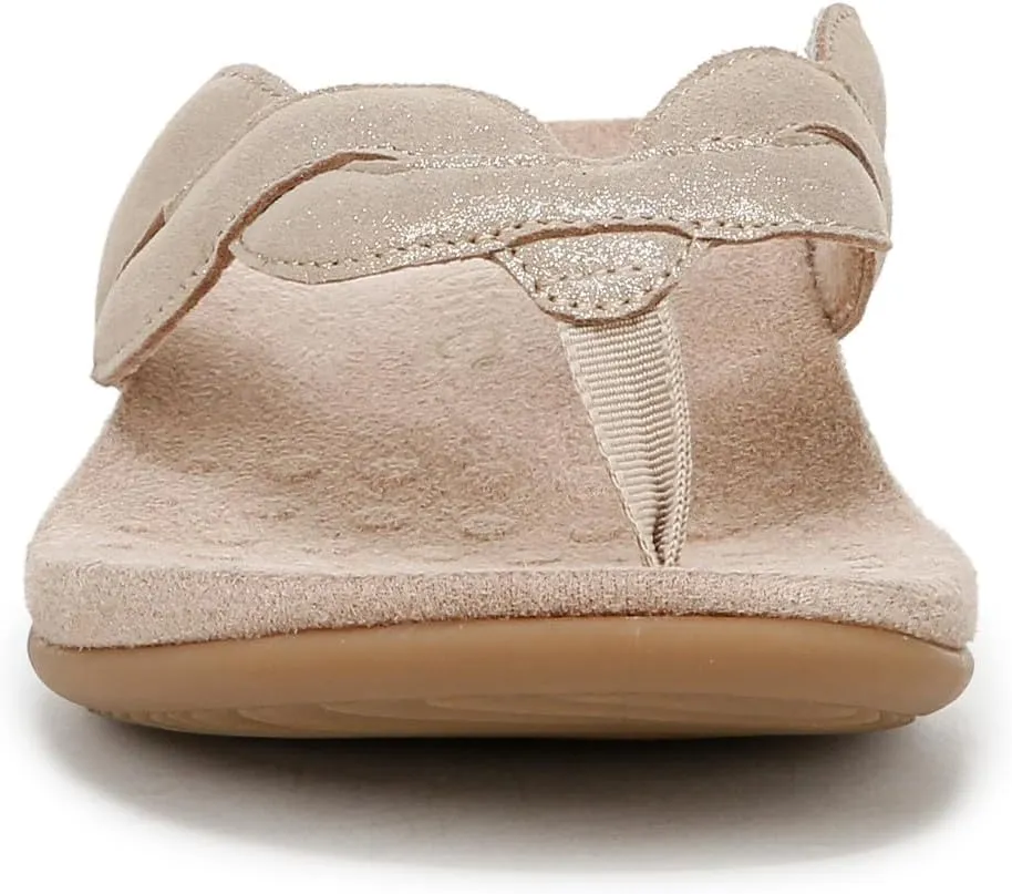 Vionic Women's Bella Braid Thong Sandals Flip-Flop