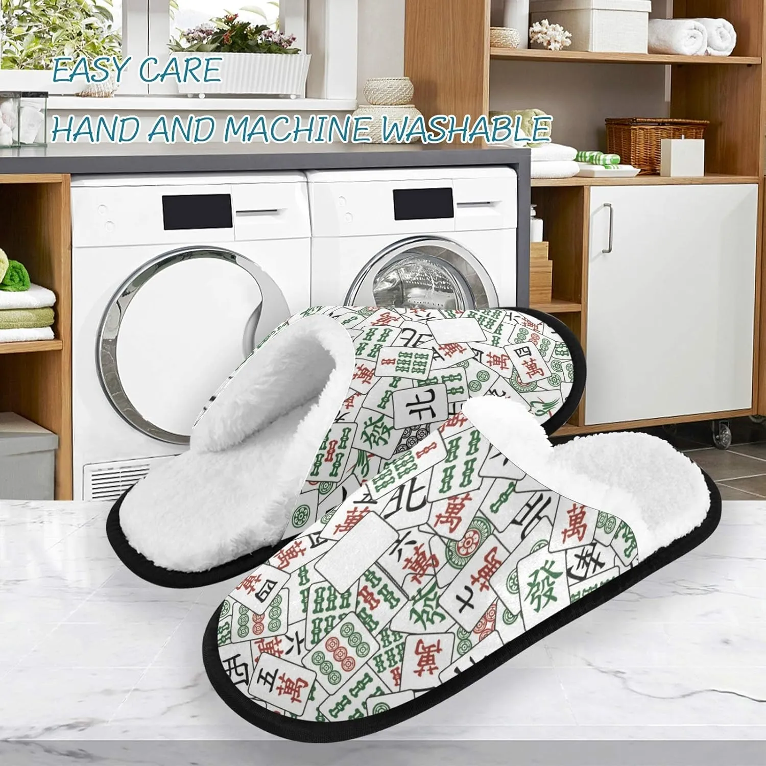 visesunny Women's Cozy Fuzzy Plush Fleece Slippers Soft Memory Foam Ladies House Shoes Warm Bedroom Flat Shoes Unisex Indoor Outdoor
