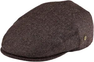 VOBOOM Men's Herringbone Flat Ivy Newsboy Hat Wool Blend Gatsby Cabbie Cap