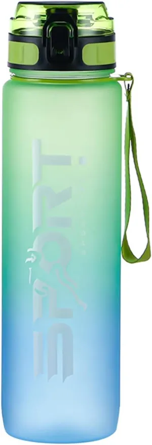 Water Bottle 1L Sport Bottle Water Cup Bottle Outdoor Travel Portable Leak Proof Drink Glass Home Plastic Fitness Glass No BPA water bottle