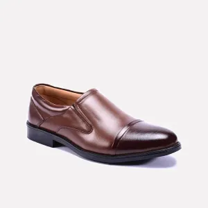 Westbrook Brown Slip On Dress Shoes 0111248