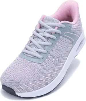 Wide Toe Box Womens Walking Shoes with Arch Support | Slip On Tennis Shoes | Orthotic Sneakers for Plantar Fasciitis Size 6-11