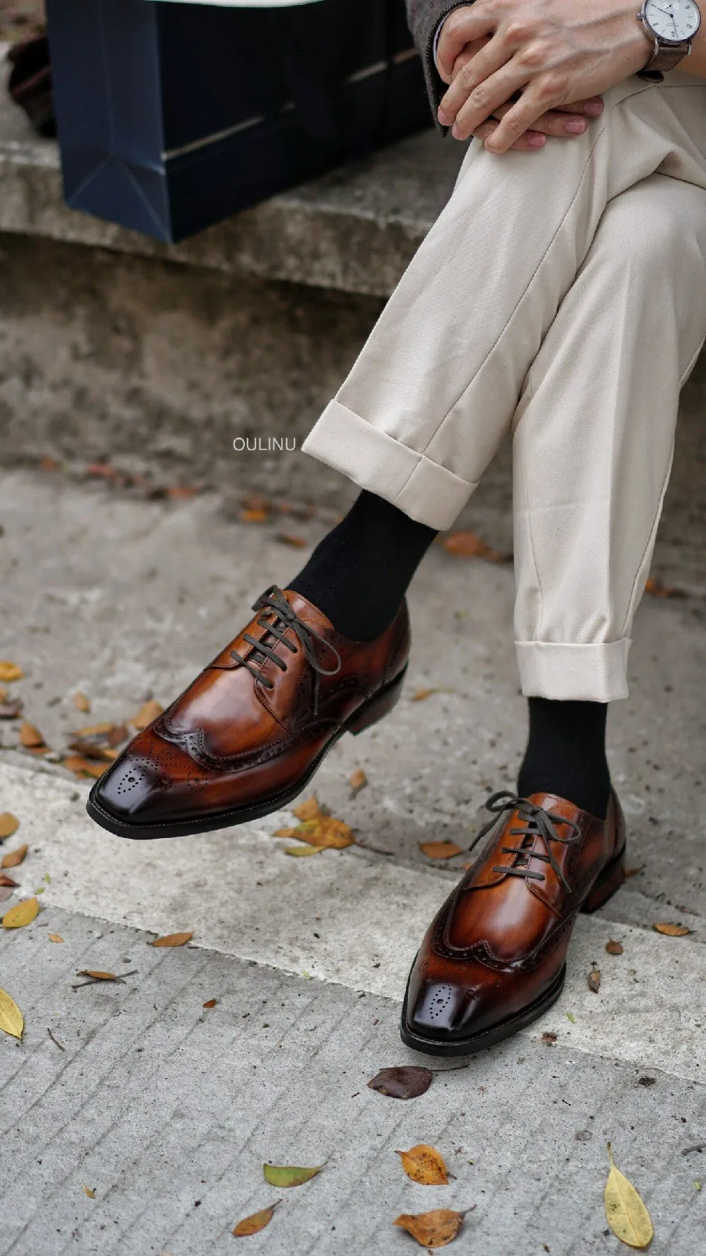 Wingtips Full Brogue Derby CS-DH25