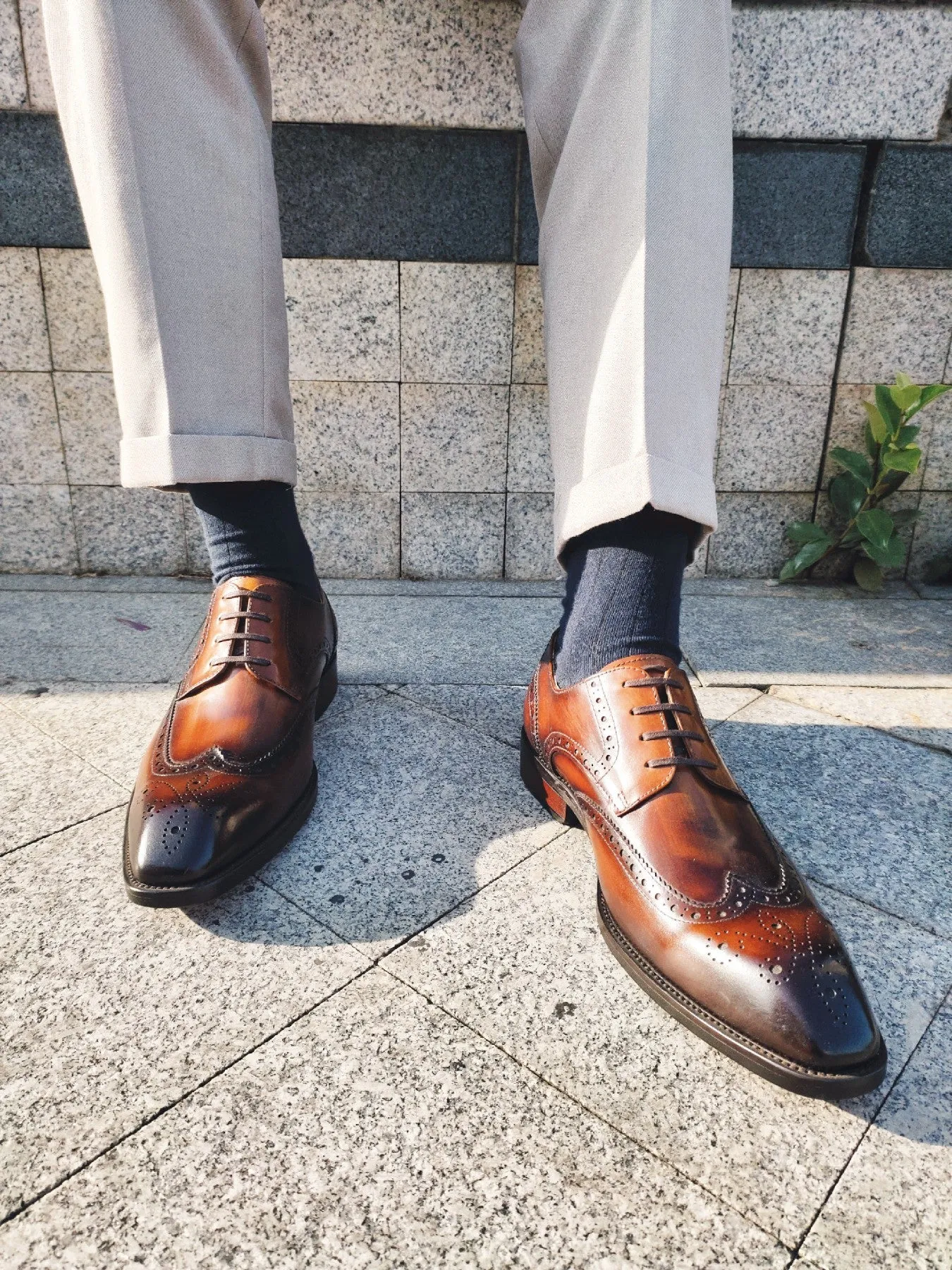 Wingtips Full Brogue Derby CS-DH25