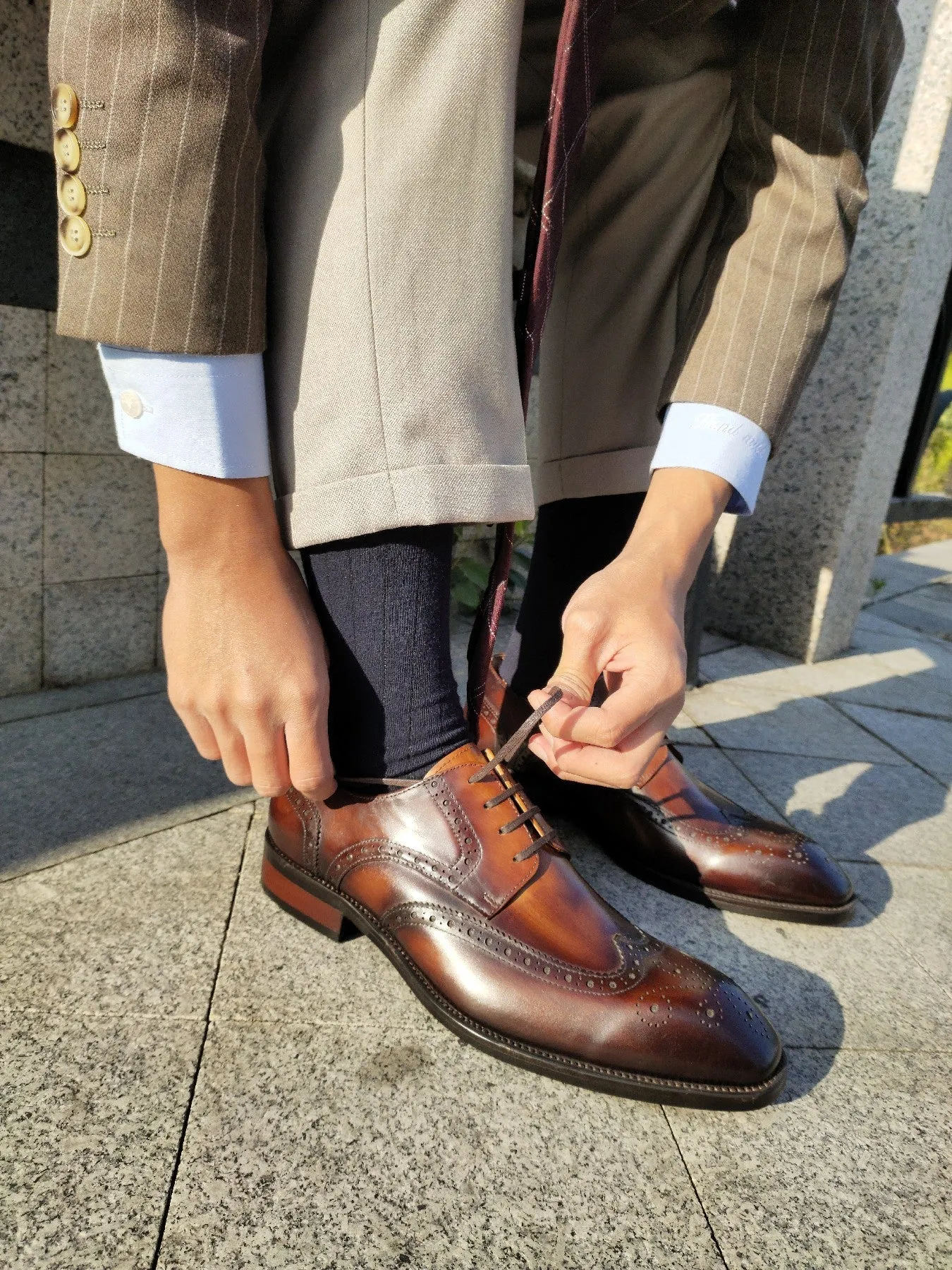Wingtips Full Brogue Derby CS-DH25