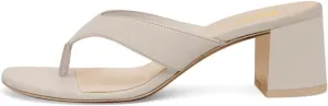 Women Block Low Heel Slip on Flip Flops Open Split Toe Lightweight Thong Sandals Comfort Summer Casual Mules Size 4-16 US