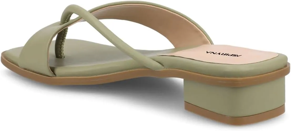 Women Fashion Open Square Toe Thong Sandals Slip on Low Block Heel Comfy Flip Flops Casual Daily Wear Indoor Outdoor Slippers Size 4-16 US
