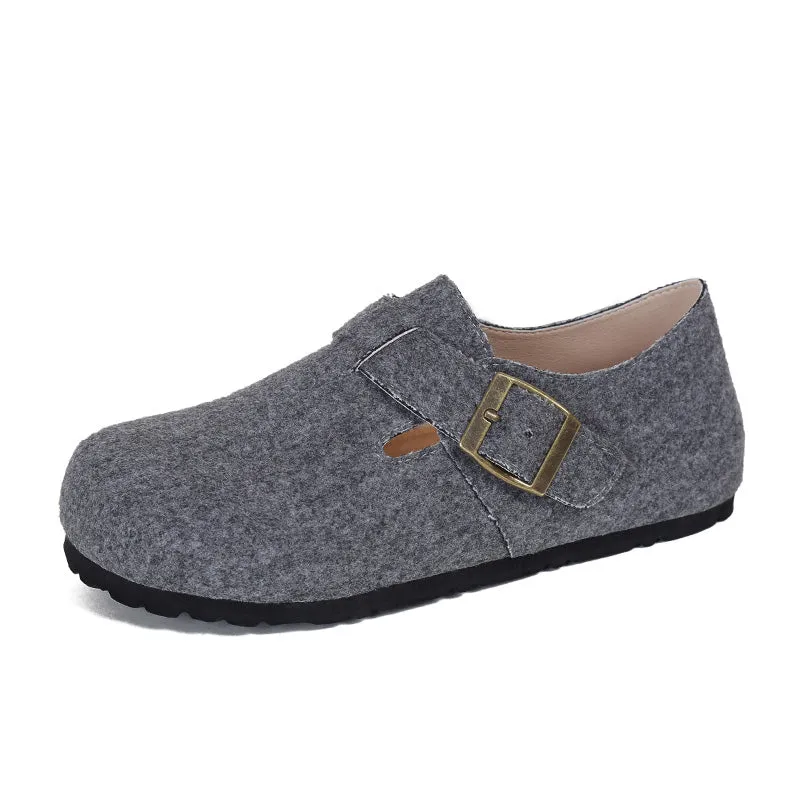 Women Retro Minimalist Flat Soft Casual Shoes
