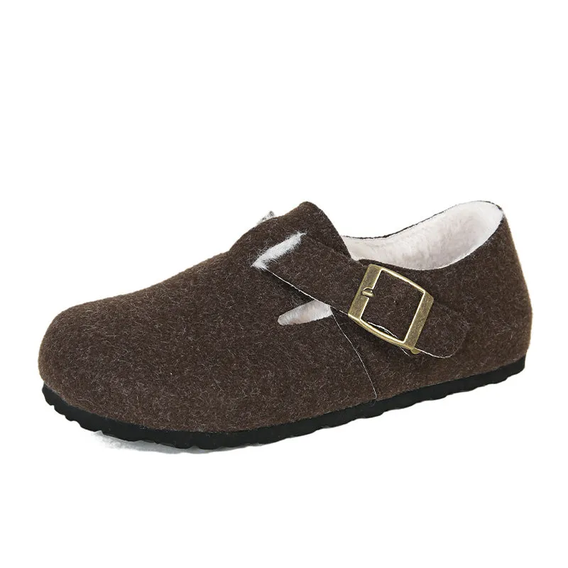 Women Retro Minimalist Flat Soft Casual Shoes