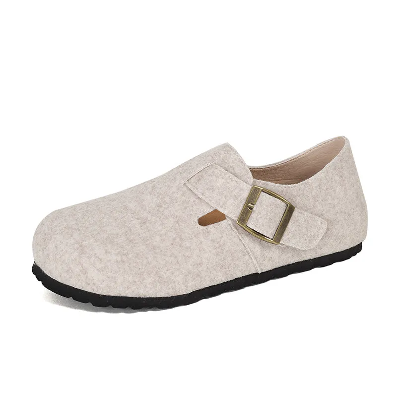 Women Retro Minimalist Flat Soft Casual Shoes