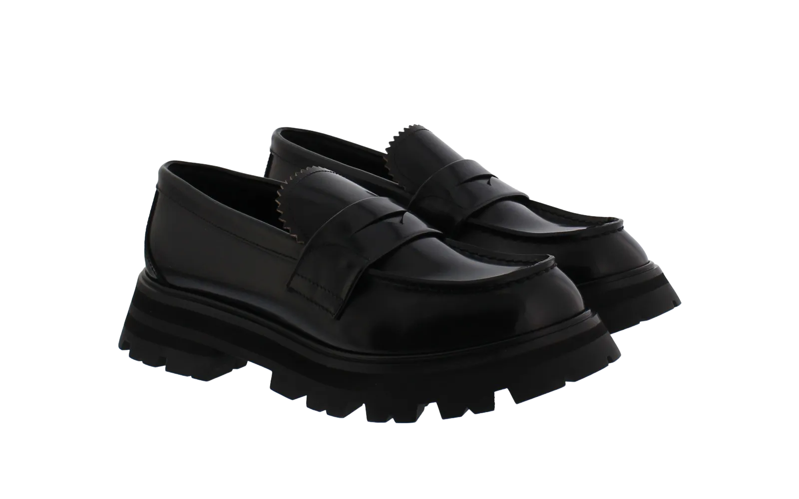 Women Shoe Leather.s.rubb. Shiny LIQ