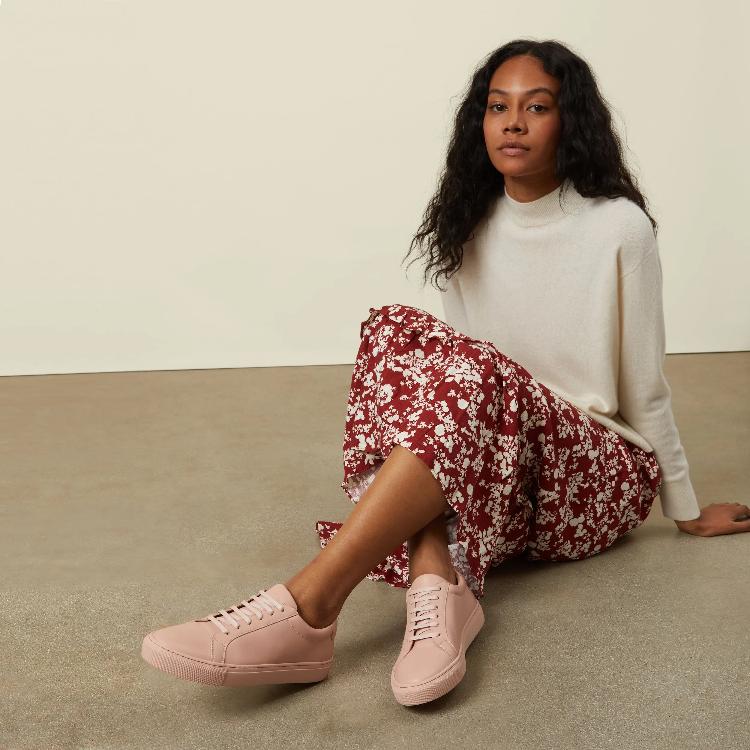 Women's Cadence Leather Sneakers by Italic