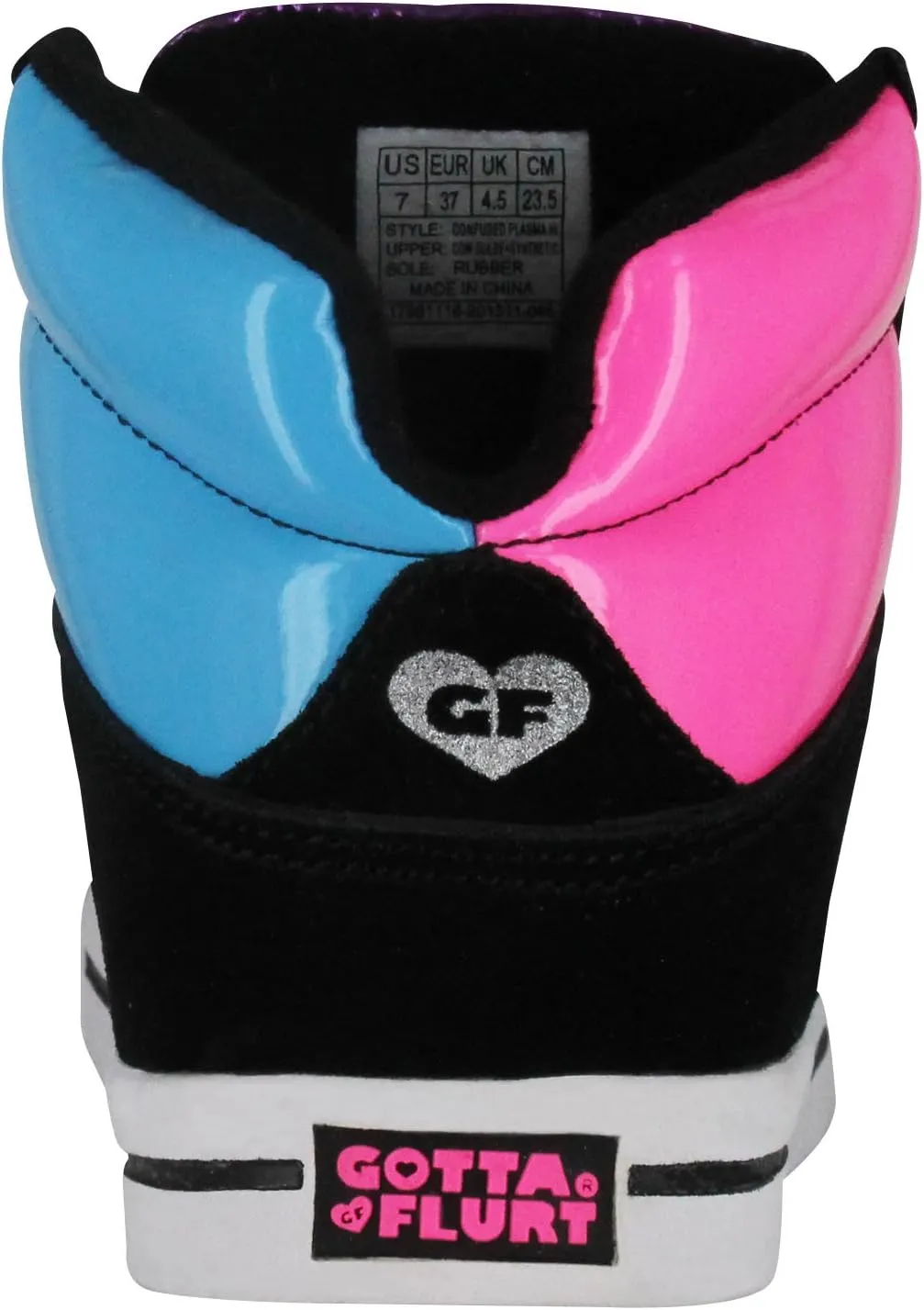 Women's Confused Plasma Leather Hip Hop Sneaker