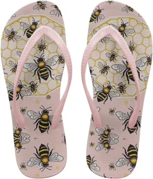 Womens Flip Flops Ladies Non Slip Sandals Lightweight Stylish Shower Shoes Yoga Mat for Summer