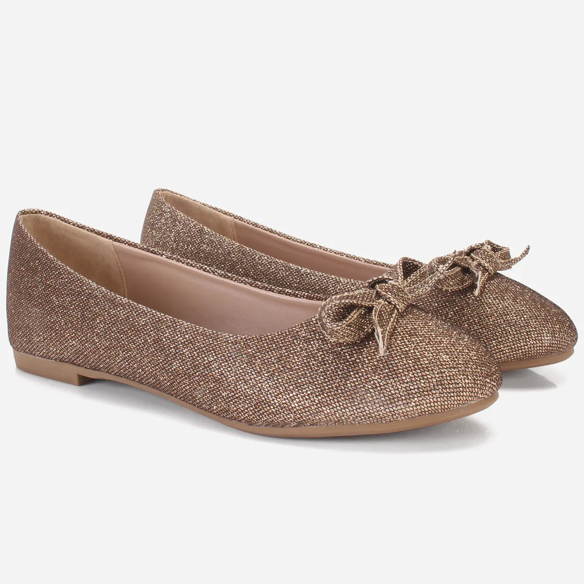 Womens "ANNA" Flat Slip On Ballet Pumps