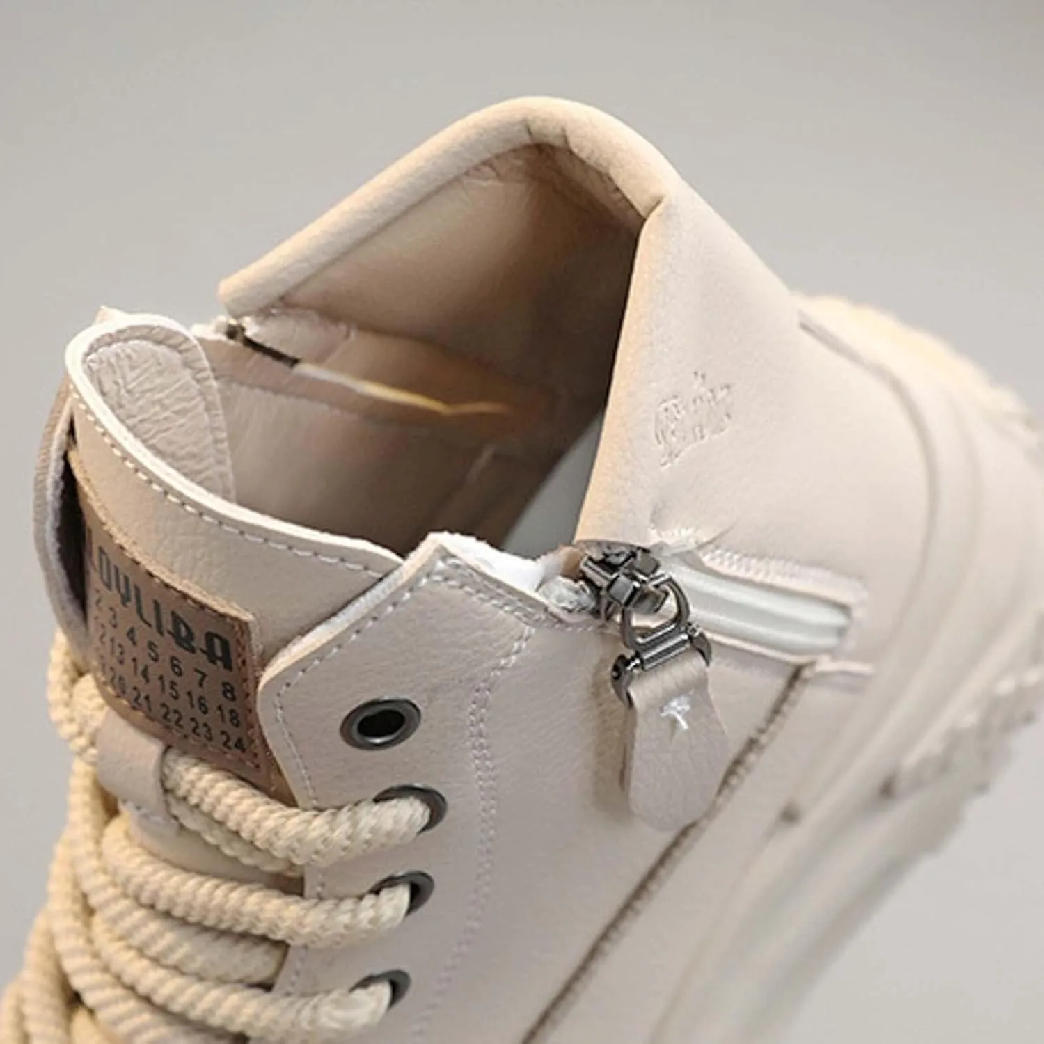 Women's Thick Sole Fashionable Round Toe Casual Shoes Women's Air 1 Crater Casual Shoes Height Increasing Lady Flip Flop