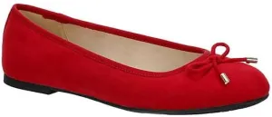 XAPPEAL Cailin - Women's Slip-On Round Toe Bow Accented Dress Ballet Flats